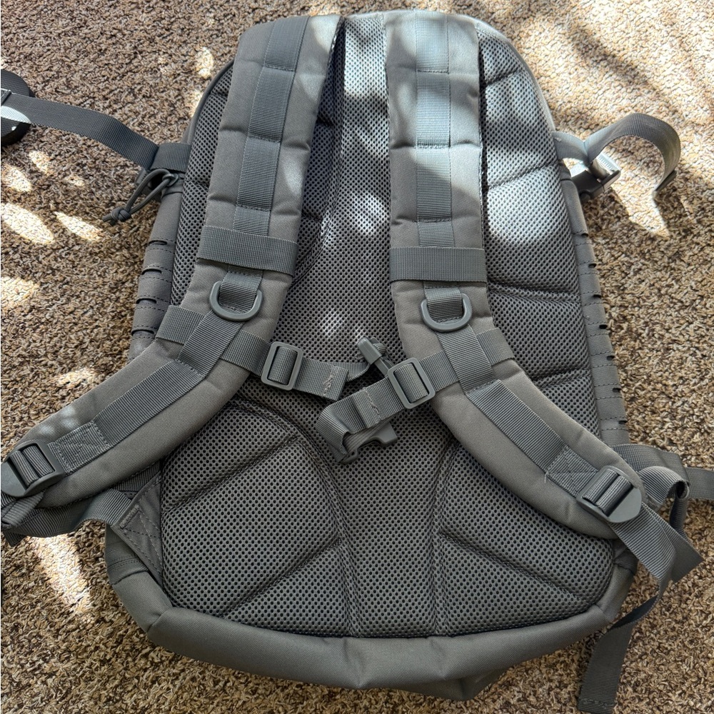Tactical Gray Backpack - Picture 2 of 4